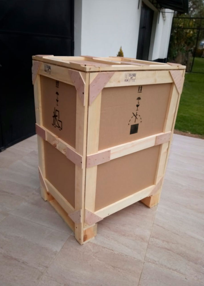 Huacal Carton Madera